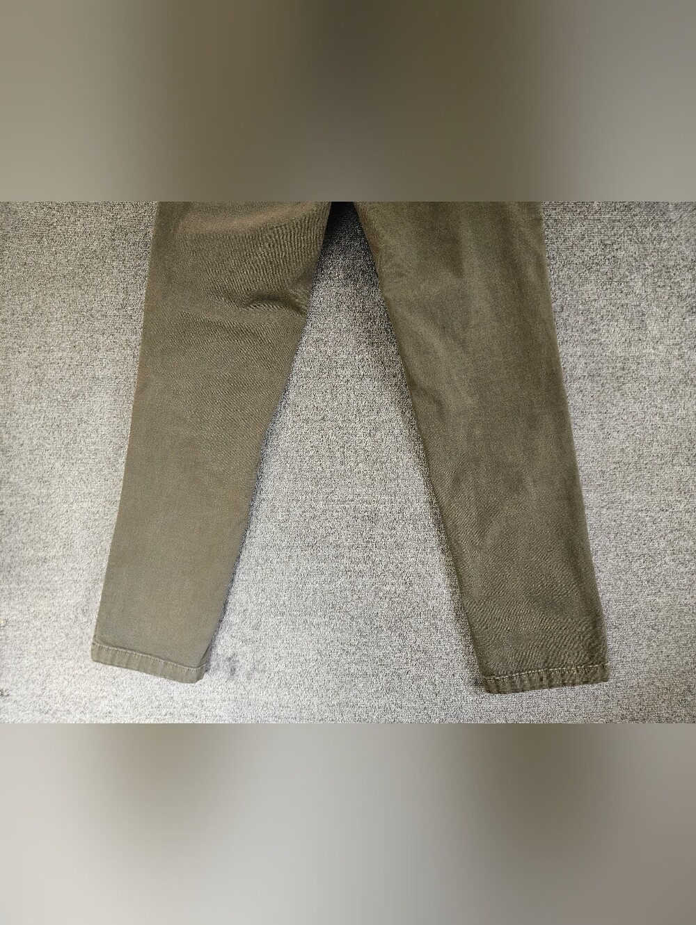 Marine Layer Olive Green Utility Mid-rise Straight Leg Stretch Pants Size 30 - Picture 10 of 15